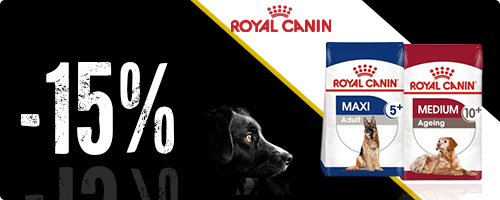 Sconto del 15% sul cibo per cane Royal Canin